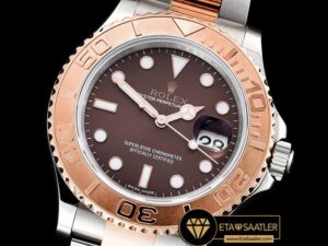 ROLYM133 - YachtMaster 116623 40mm Wrapped RGSS Brown BP A3135 - 01.jpg